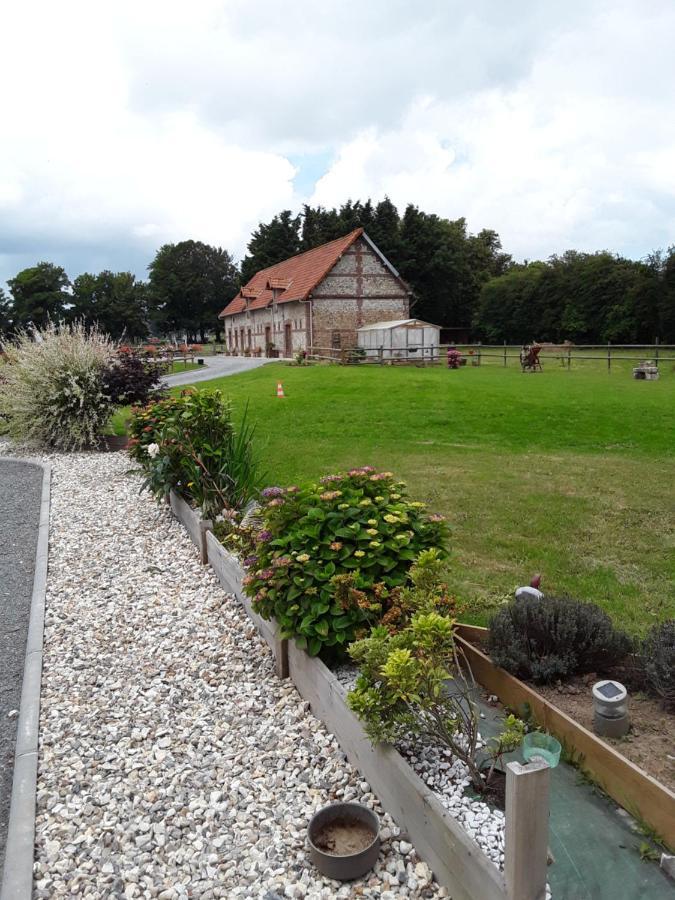 La Grange Aux Hortensias Thiergeville Kültér fotó