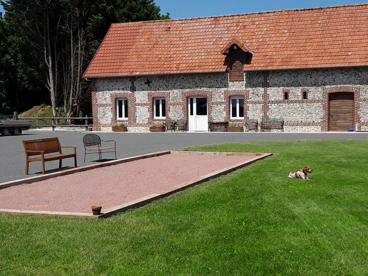 La Grange Aux Hortensias Thiergeville Kültér fotó