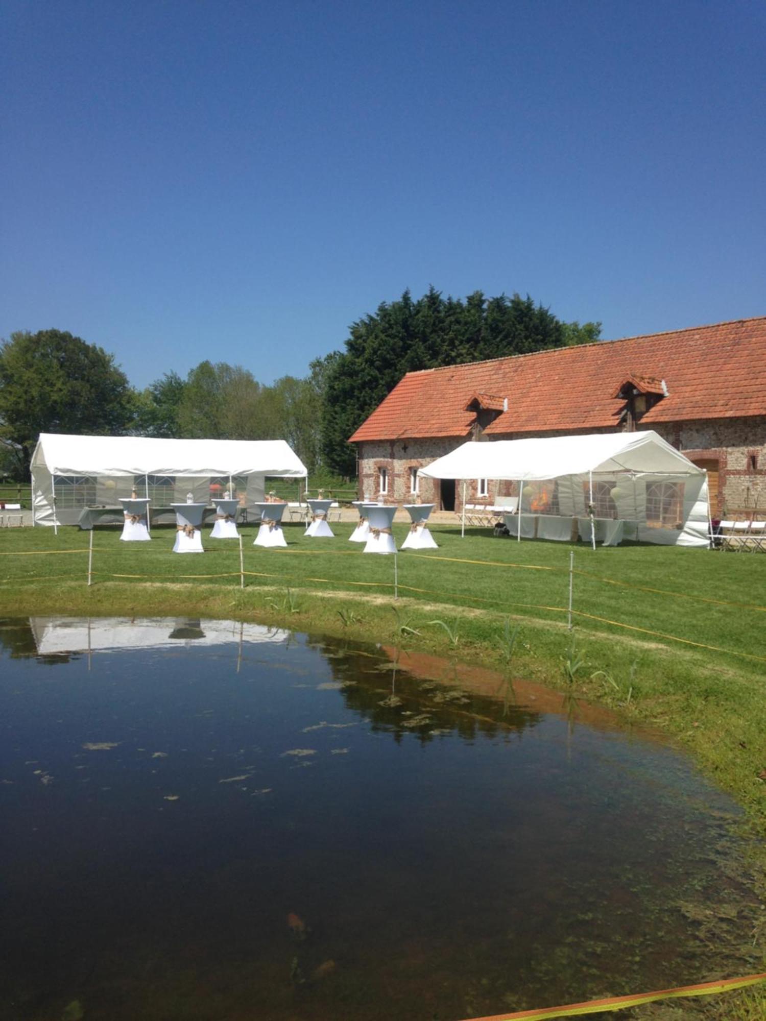 La Grange Aux Hortensias Thiergeville Kültér fotó